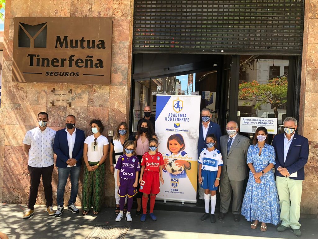 Mutua Tinerfeña apoya la Academia UDG Tenerife